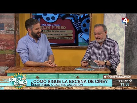 Vamo Arriba que es domingo - Desafiamos a Gabriel Calderón: ¿Cómo sigue la escena de cine?