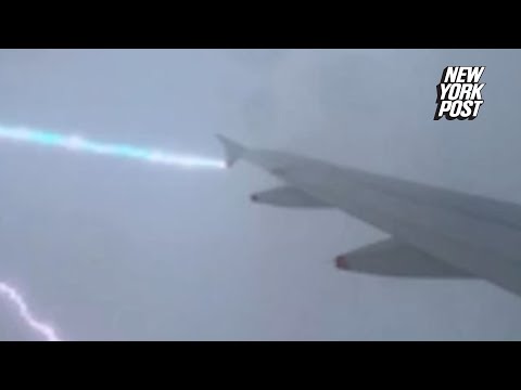 WATCH: Lightning strikes British Airways plane, forcing emergency landing