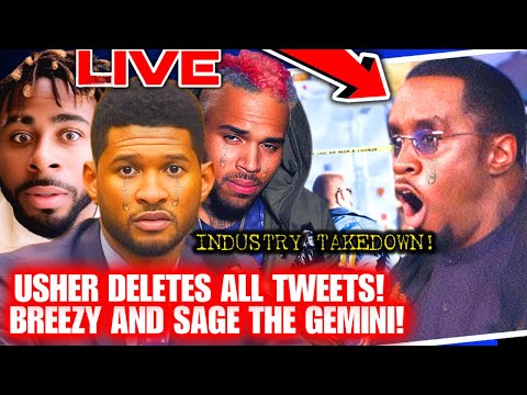 USHER DELETES ALL HIS TWEETS!|CHRIS BROWN & SAGE THE GEMINI R?PISTS?!  #ShowfaceNews