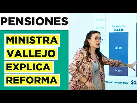 Ministra Camila Vallejo y subsecretario Christian Larraín explican reforma previsional del gobierno