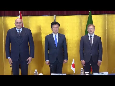 Japanese defense minister meets Italian and British counterparts in Tokyo