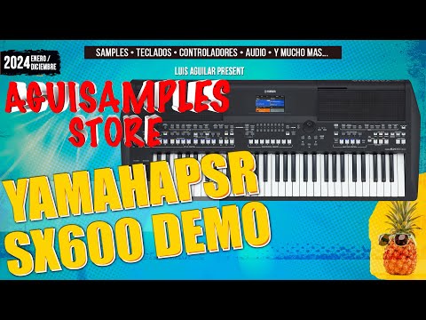 ¡CHÉCATE ESTE DEMO DEL PSR SX 600!