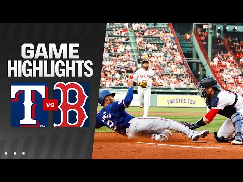 Rangers vs. Red Sox Game Highlights (8/14/24) | MLB Highlights