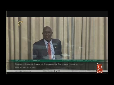 Motion To Extend State Of Emergency Approved In House Of Representatives