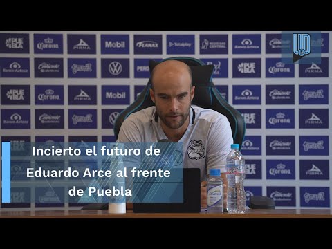 Incierta la permanencia de Eduardo Arce con Puebla