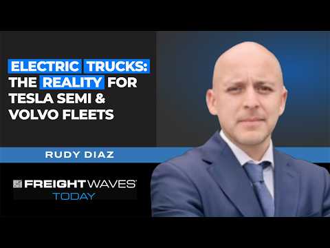 Video thumbnail for Electric Trucks: The REALITY for Tesla Semi & Volvo Fleets
