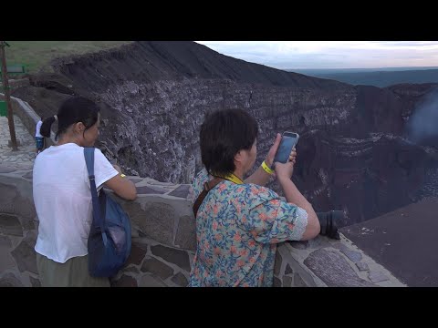 Realizan tarde folclórica en Parque Nacional Volcán Masaya