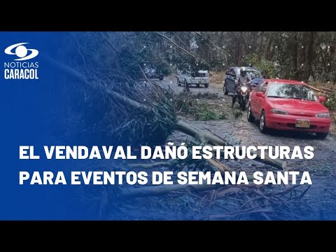 Lluvias volvieron a Jenesano, Boyacá, tras largo periodo de sequía y causaron destrozos