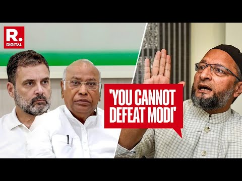 AIMIM Chief Asaduddin Owaisi's Big Statement Following Congress' Loss in Haryana Elections