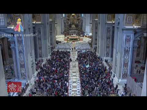 Santa Misa en el II Domingo de Pascua o de la Divina Misericordia presidida por Papa Francisco