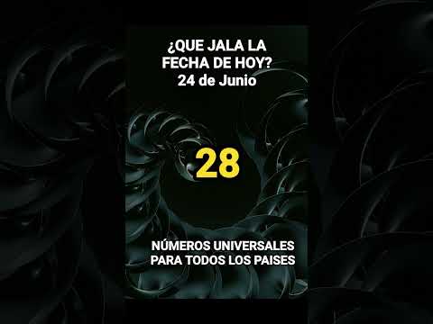 JALADERA DE LA FECHA DE HOY #horoscope #numerosganadores #numerologia #numerology #suerte