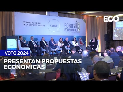 Campañas presidenciales presentan propuestas económicas en el CONEP | #EcoNews