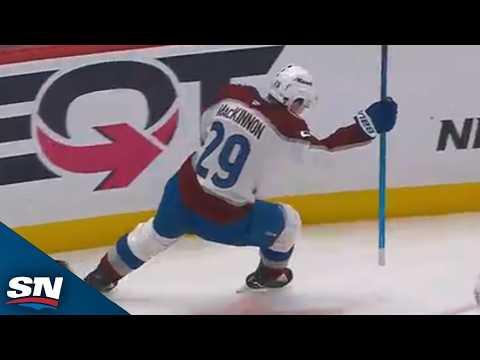 Nathan MacKinnon Sprints Out For A One-Man Breakaway Goal
