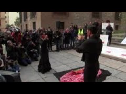 Flamenco artists protest over COVID closures