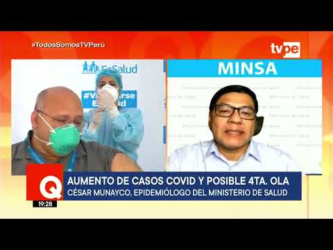 Qué Está Pasando | César Munayco, epidemiólogo del Minsa
