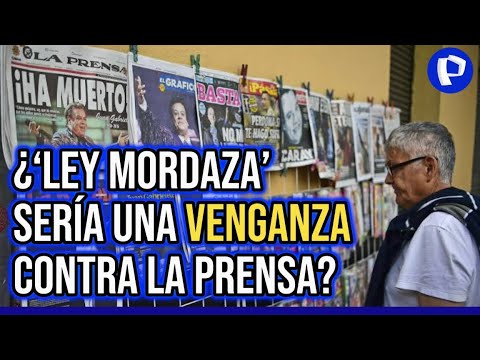 Carlos Anderson: 'Ley mordaza' es una venganza de 'Los niños' y 'Mochasueldos' contra la prensa