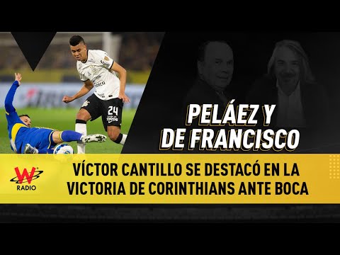 Víctor Cantillo se destacó en la victoria de Corinthians ante Boca