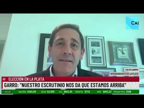 La Plata | Julio Garro: Con los certificados de nuestros fiscales nosotros ganamos por 1496 votos