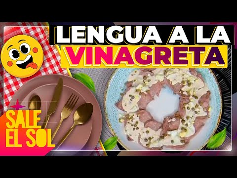 Receta de lengua a la vinagreta con la chef Ingrid Ramos y Juan Soler