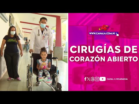 Diez niños se recuperan satisfactoriamente tras cirugías de corazón abierto en Managua