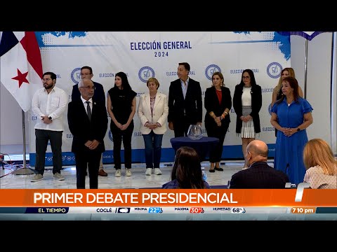 Realizan sorteo de orden y ubicación de los candidatos en el primer debate presidencial