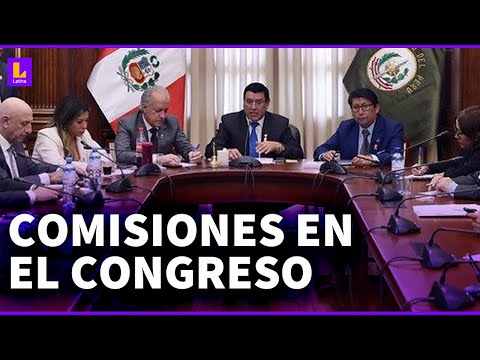 Comisiones en el Congreso del Perú: El fujimorismo parte con mucha ventaja