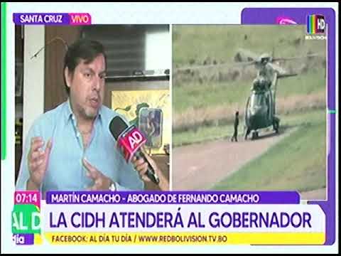 27032023 MARTIN CAMACHO LA CIDH ATENDERÁ AL GOBERNADOR LUIS FERNANDO CAMACHO BOLIVISIÓN