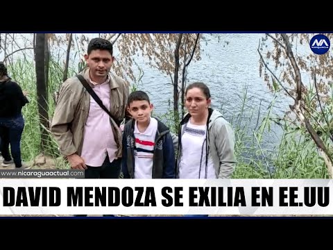 Periodista David Mendoza cruza el río Bravo para exiliarse en Estados Unidos, su canal fue cerrado