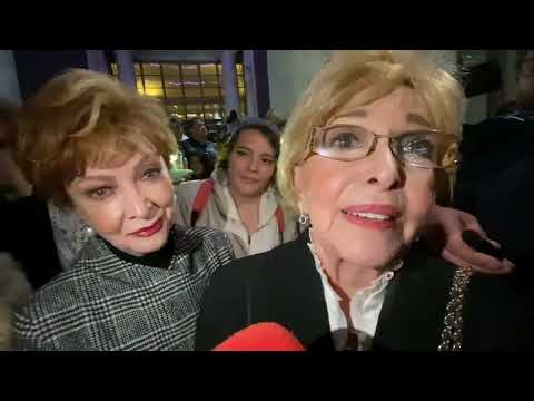 Norma Lazareno y Luz María Aguilar consternadas por el fallecimiento de Ignacio López Tarso.