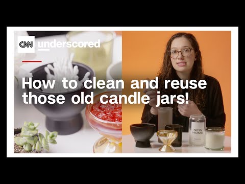 Done burning a candle? Here’s how to reuse the jar instead of throwing it out
