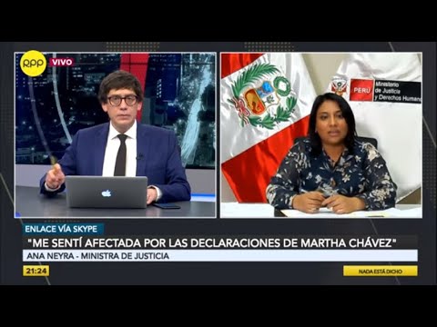 Ana Neyra: “Me sentí directamente afectada por las declaraciones de Martha Chávez”