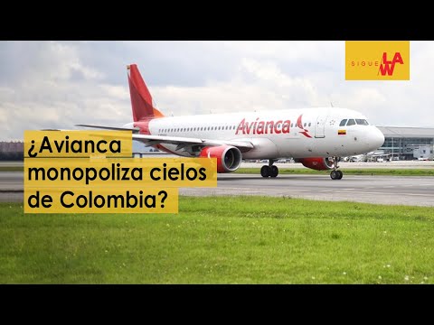 ¿Avianca monopoliza cielos de Colombia?