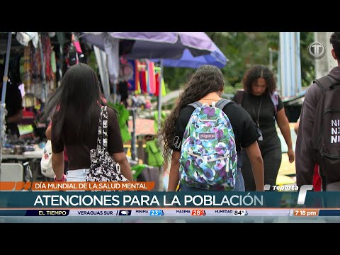 Realizan feria en el marco del Día Mundial de Salud Mental