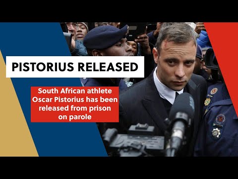 South African athlete Oscar Pistorius has been released from prison on parole