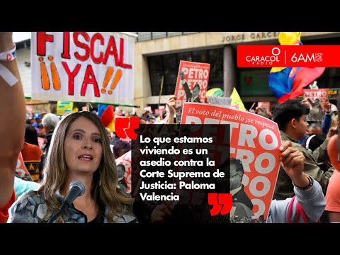 Lo que estamos viviendo en un asedio contra la Corte Suprema: Paloma Valencia
