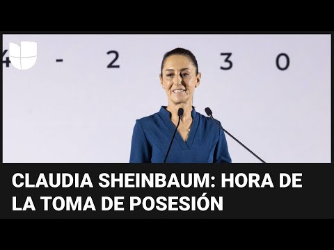 Claudia Sheinbaum se convierte en la primera mujer presidenta de México: así será su posesión