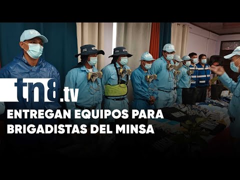 MINSA entrega equipos de protección a trabajadores de la salud - Nicaragua