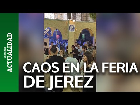 Caos en la Feria de Jerez por el uso de un spray de pimienta