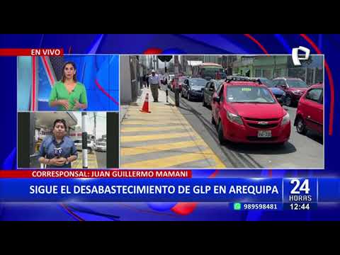 Continúan el desabastecimiento de GLP en grifos de Arequipa pese a no haber protestas