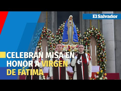 Celebran misa en honor a virgen de Fátima en su santuario en bulevar Constitución