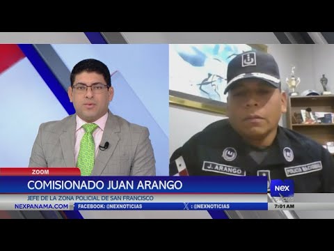 Juan Arango se refiere a los operativos que realiza la polici?a nacional