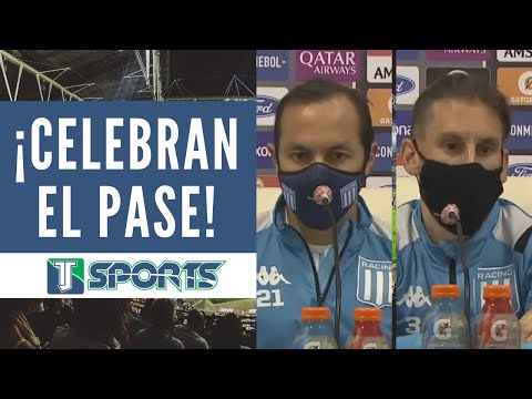 FELICES Marcelo Díaz y Sebastián Beccacece por LLEVAR al Racing a la SIGUIENTE fase de Libertadores