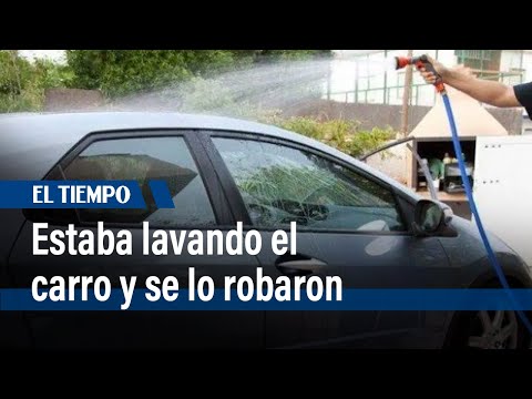 Capturan a delincuentes que robaron un carro mientras lo lavaban en Ciudadela Colsubsidio | El Tiem