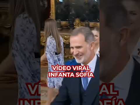 El VÍDEO VIRAL de la INFANTA SOFÍA en LA ZARZUELA