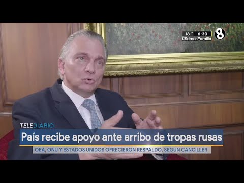 Costa Rica recibe apoyo ante arribo de tropas Rusas