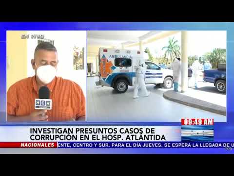 #OperaciónJúpiterIII Investigan supuestos actos de corrupción en el Hospital Regional Atlántida