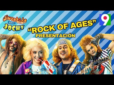Presentación de Rock Of Ages de Amaury Sánchez en Divertido con Jochy