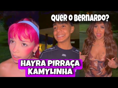 HAYRA de olho em Bernardo e as duas brigam