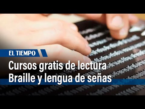 Bibliotecas lanzan cupos gratis para cursos de Braille y lengua de señas | El Tiempo