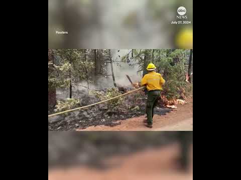 Park Fire in California explodes in size